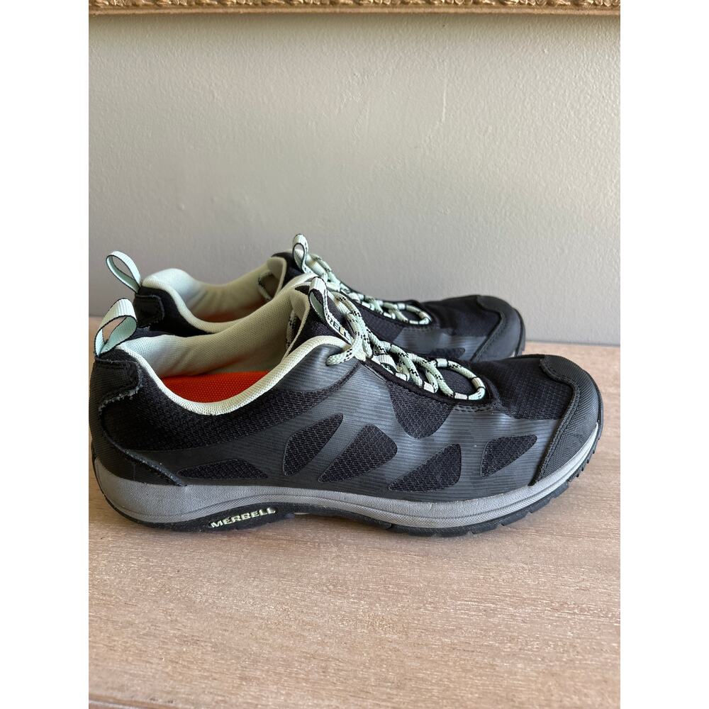 Merrell Women’s Athletic Trail Shoes – Size 9.5 – Black & Mint - Picture 2 of 7